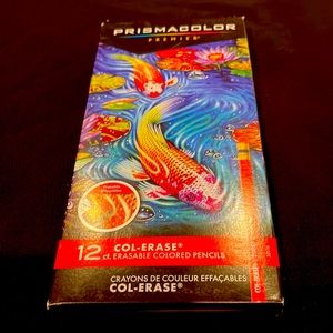 NWT Primacolor Premier Erasable Colored Pencils Set of 12 Col-Erase